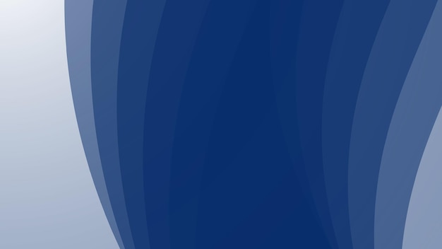Imagen vectorial de fondo abstracta de papel cortado en azul