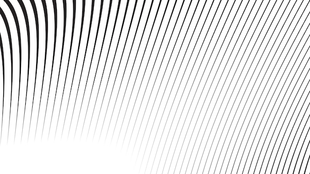 Imagen vectorial de fondo abstracta con rayas blancas y negras
