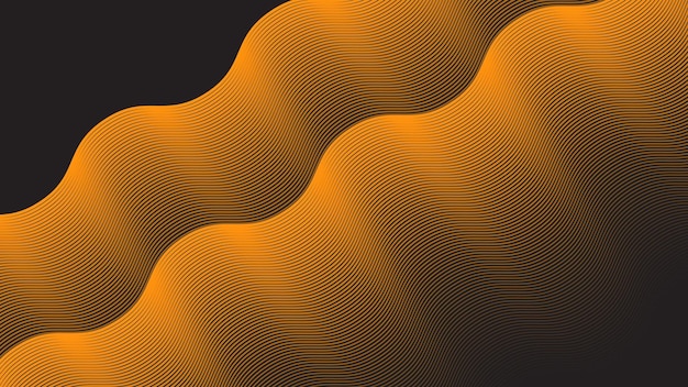 Imagen vectorial de fondo abstracta con rayas marrones