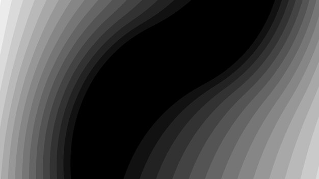 Imagen vectorial de fondo abstracto de color gris negro