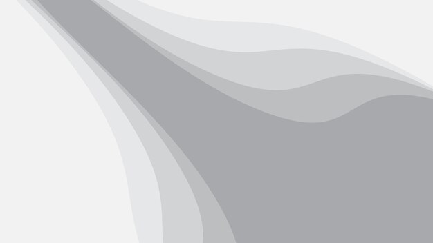 Imagen vectorial de fondo cortada en papel abstracto gris para telón de fondo o presentación