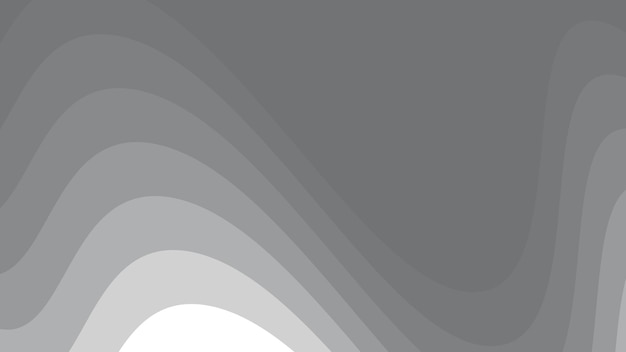 Imagen vectorial de fondo cortada en papel abstracto gris para telón de fondo o presentación