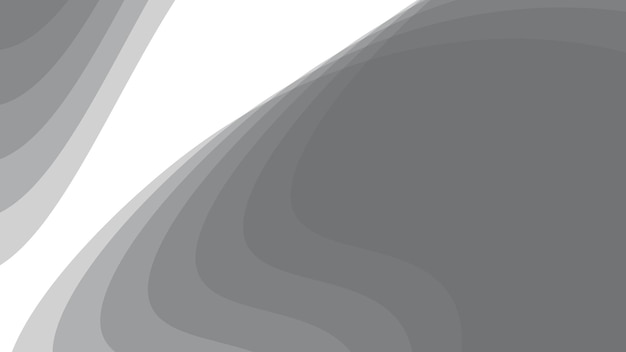 Imagen vectorial de fondo cortada en papel abstracto gris para telón de fondo o presentación
