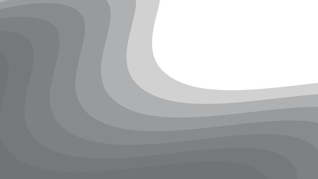 Imagen vectorial de fondo cortada en papel abstracto gris para telón de fondo o presentación