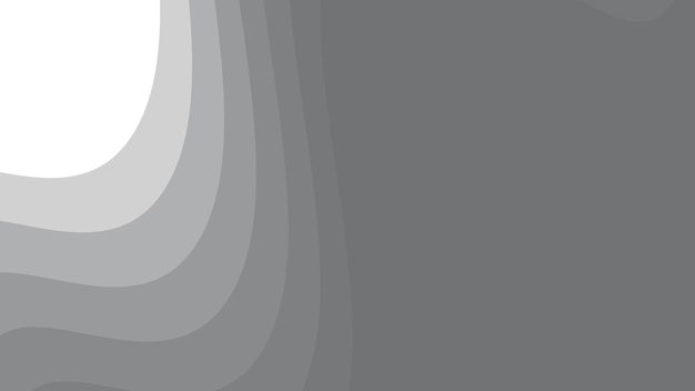 Imagen vectorial de fondo cortada en papel abstracto gris para telón de fondo o presentación