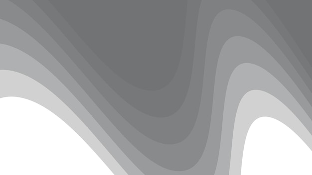 Imagen vectorial de fondo cortada en papel abstracto gris para telón de fondo o presentación
