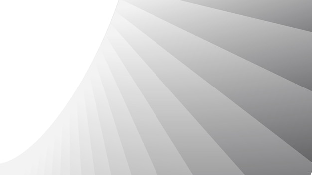 Imagen vectorial de fondo de fondo de gradiente abstracto blanco y gris para telón de fondo o presentación
