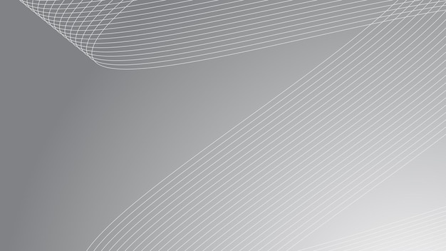 Imagen vectorial de fondo de fondo de gradiente abstracto blanco y gris para telón de fondo o presentación