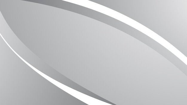 Imagen vectorial de fondo de fondo de gradiente abstracto blanco y gris para telón de fondo o presentación