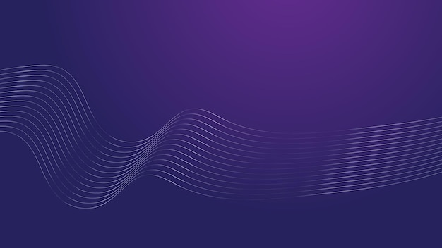 Imagen vectorial de fondo de fondo con gradiente abstracto con línea curva para fondo o presentación
