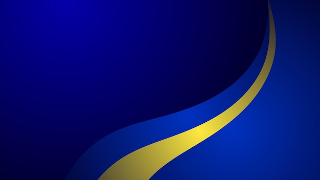 Imagen vectorial de fondo de fondo con gradiente azul para fondo o presentación