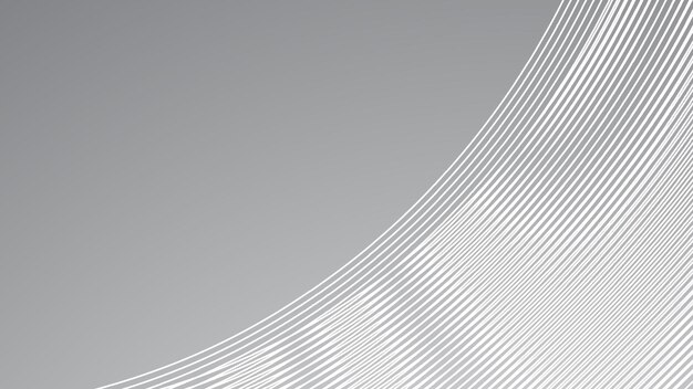 imagen vectorial de fondo de línea abstracta gris para telón de fondo o presentación
