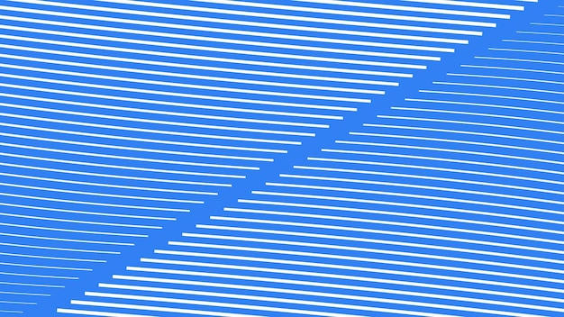 Imagen vectorial de fondo de líneas curvas oblicuas azules para el fondo o la presentación
