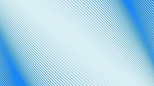 Imagen vectorial de fondo de líneas curvas oblicuas azules para el fondo o la presentación