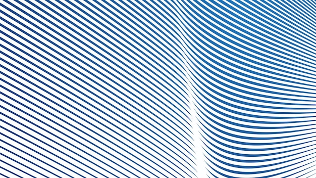 Imagen vectorial de fondo de líneas de rayas abstractas azules