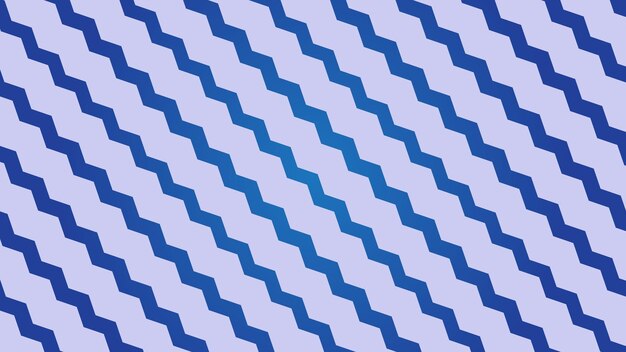 Imagen vectorial de fondo con patrón sin costuras de zigzag azul para telón de fondo o diseño de moda