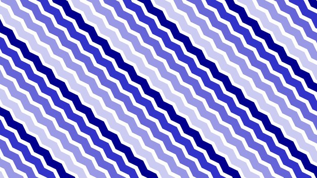 Imagen vectorial de fondo con patrón sin costuras de zigzag azul para telón de fondo o diseño de moda