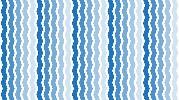 Imagen vectorial de fondo con patrón sin costuras de zigzag azul para telón de fondo o diseño de moda