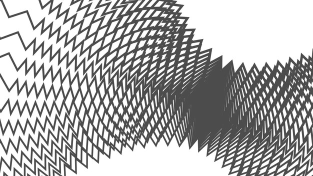 Imagen vectorial de fondo con patrón sin costuras en zigzag gris