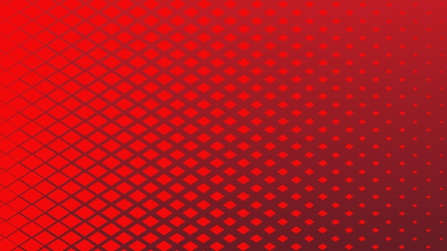Imagen vectorial de fondo de patrón geométrico rojo para telón de fondo o estilo de moda