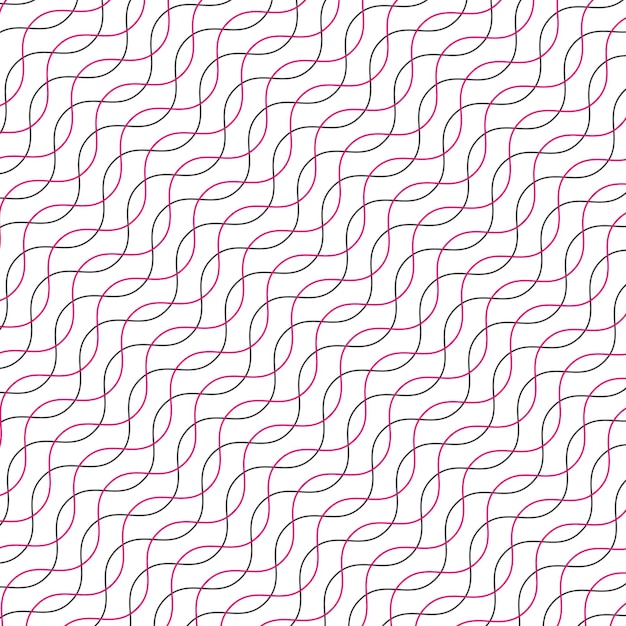 Imagen vectorial de fondo con patrón de línea sin costuras de rayas