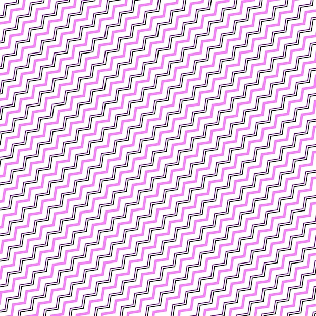 Imagen vectorial de fondo con patrón de línea sin costuras en zigzag