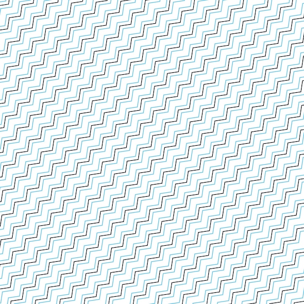 Imagen vectorial de fondo con patrón de línea sin costuras en zigzag