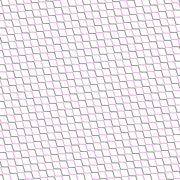 Imagen vectorial de fondo con patrón de línea sin costuras en zigzag