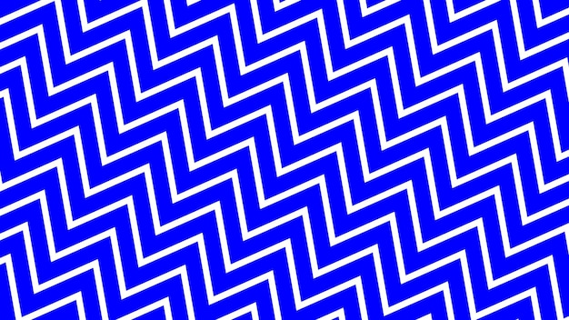 Imagen vectorial de fondo con patrón zigzag azul para el fondo o el estilo de tela