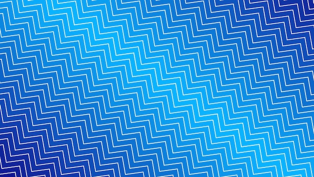 Imagen vectorial de fondo con patrón zigzag azul para el fondo o el estilo de tela