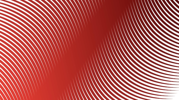 Imagen vectorial de fondo con rayas rojas abstractas y líneas para el fondo o la presentación