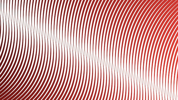 Imagen vectorial de fondo con rayas rojas abstractas y líneas para el fondo o la presentación