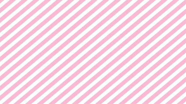 Imagen vectorial de fondo con rayas rosadas y blancas y patrón sin costuras