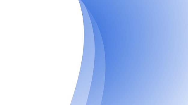 Imagen vectorial de gradiente azul y fondo blanco