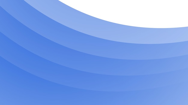 Imagen vectorial de gradiente azul y fondo blanco