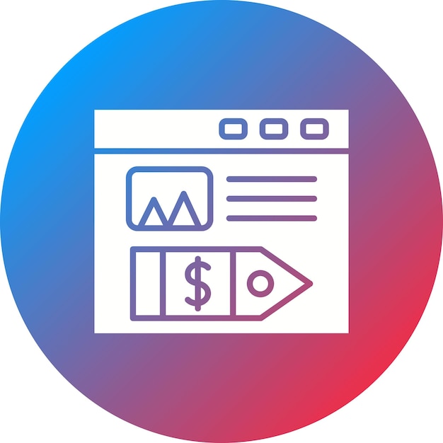 Imagen vectorial de icona de etiqueta SEO Se puede utilizar para SEO y SEM