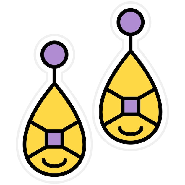 Imagen vectorial de icona de joyería Se puede usar para Dubai