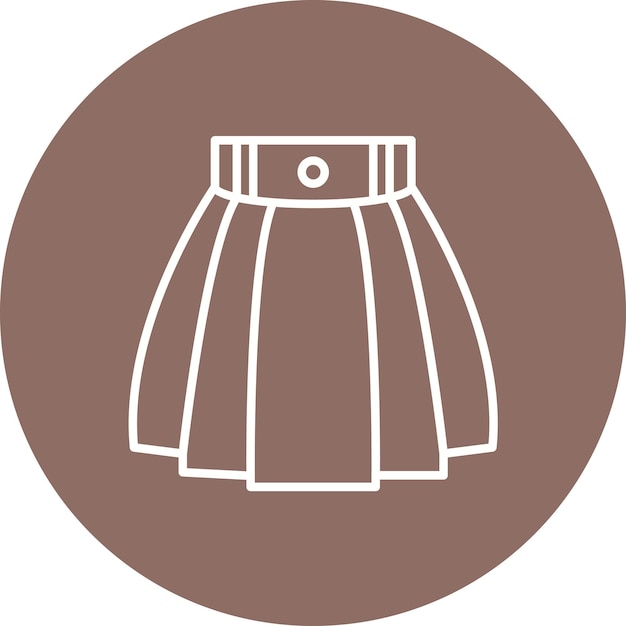 Imagen vectorial de icona de moda Se puede usar para la agencia de modelos