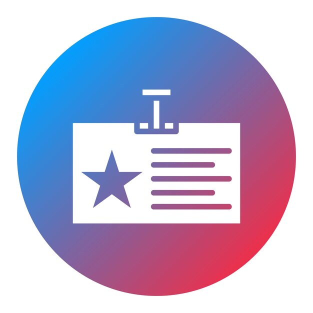 La imagen vectorial del icono de acceso al evento se puede utilizar para el espacio de trabajo conjunto