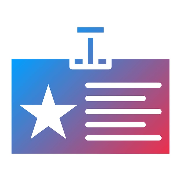 La imagen vectorial del icono de acceso al evento se puede utilizar para el espacio de trabajo conjunto