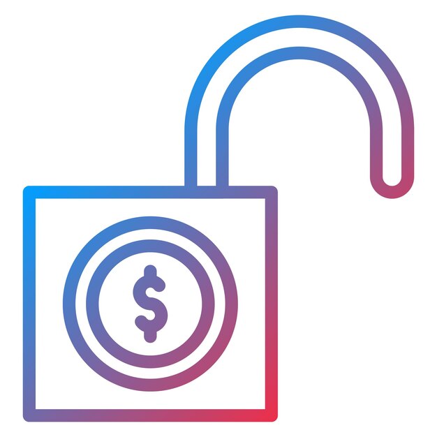 Imagen vectorial de icono de acceso de pre-lanzamiento Se puede usar para crowdfunding