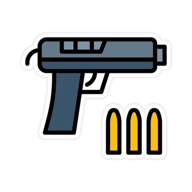 Imagen vectorial del icono de acción del juego Se puede usar para el diseño del juego