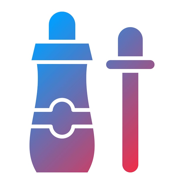Imagen vectorial del icono del aceite Se puede utilizar para el cuidado de la piel