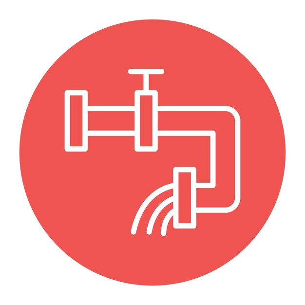La imagen vectorial del icono de aceite se puede utilizar para la industria