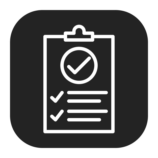 Imagen vectorial del icono de aceptación de empleo Se puede utilizar para el proceso de contratación