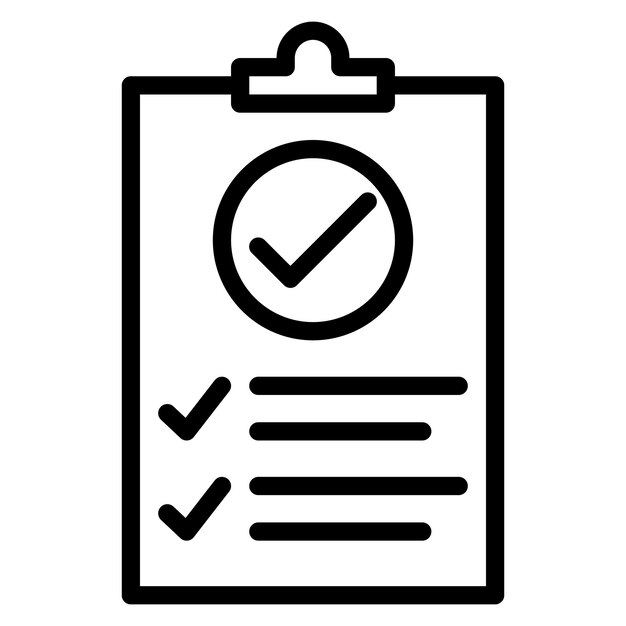 Imagen vectorial del icono de aceptación de empleo Se puede utilizar para el proceso de contratación