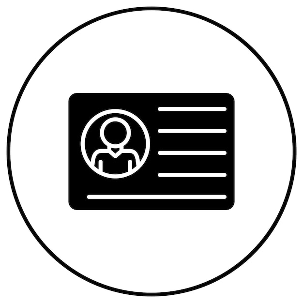 Imagen vectorial del icono de acreditación Puede utilizarse para la producción de vídeo