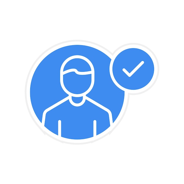 Imagen vectorial del icono de activación del cliente Se puede utilizar para Digital Nomad