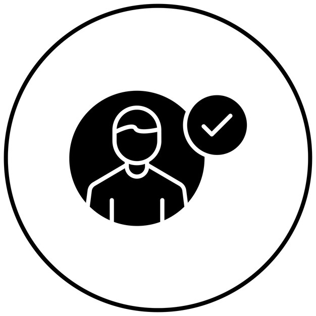 Imagen vectorial del icono de activación del cliente Se puede utilizar para Digital Nomad