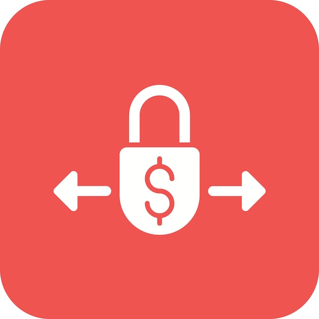 Imagen vectorial del icono de activos fijos Puede utilizarse para las finanzas